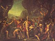 Jacques-Louis David Leonidas at Thermopylae Sweden oil painting artist